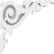 Ekena Millwork Baile Architectural Grade PVC Corbel, 1 7/8"W X 10"D X 10"H CORP01X10X10BA - alternate 4